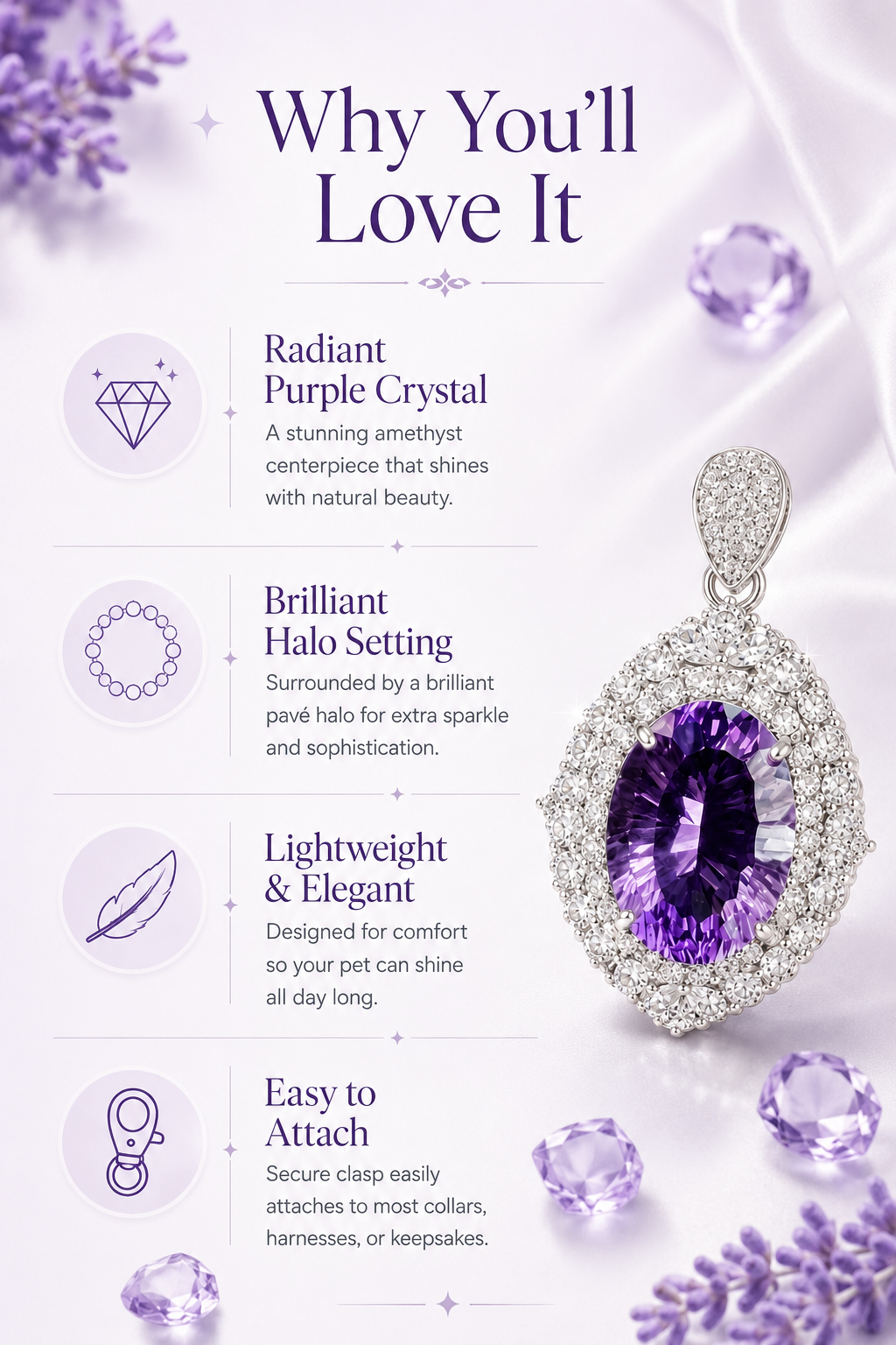 Amethyst Dream Embrace