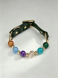 Cosmic Galaxy Crystal Pet Collar